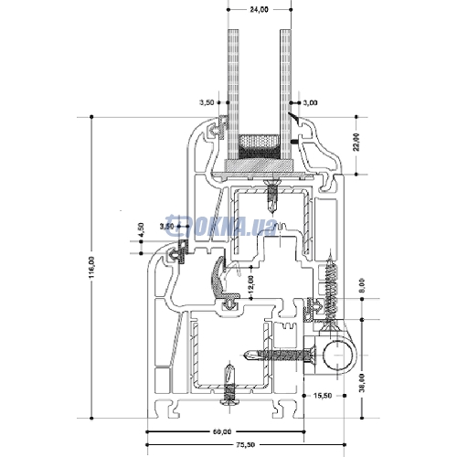 Профильная система RHEINPLAST e.K. Rheinplast 300a RHEINPLAST e.K. Rheinplast 300a