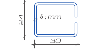 Weiss Profil Reinforcement 30x24 2.0