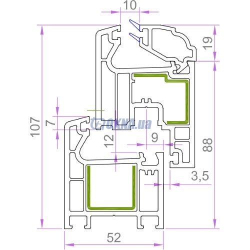 Профильная система Veratec 5200 Veratec 5200