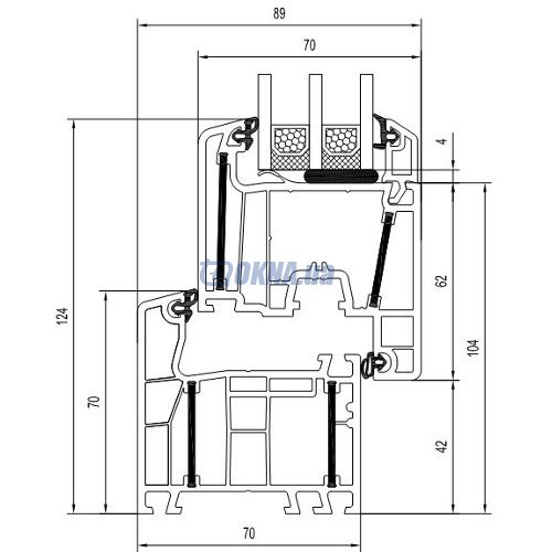 Профильная система aluplast GmbH energeto 4000 aluplast GmbH energeto 4000