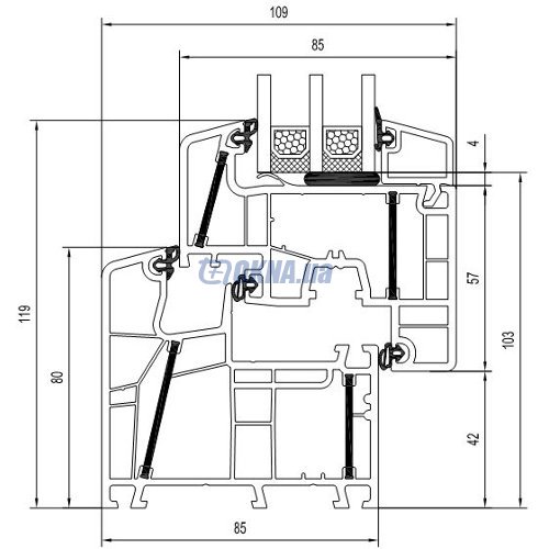 Профильная система aluplast GmbH energeto 8000 aluplast GmbH energeto 8000