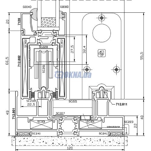 Профильная система Ponzio Ponzio SL1200 Ponzio Ponzio SL1200