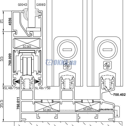 Профильная система Ponzio Ponzio SL600 Ponzio Ponzio SL600