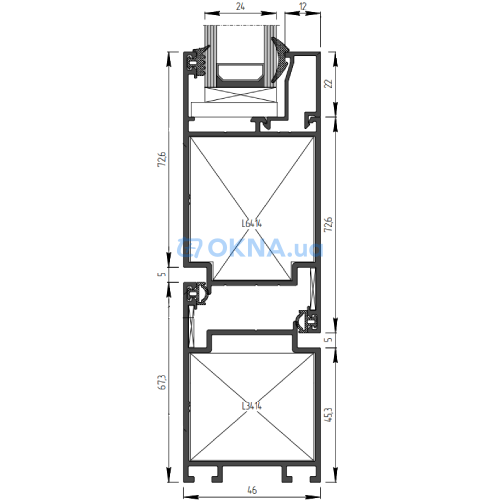 Framex, TM Framex 46M Door Profiles.