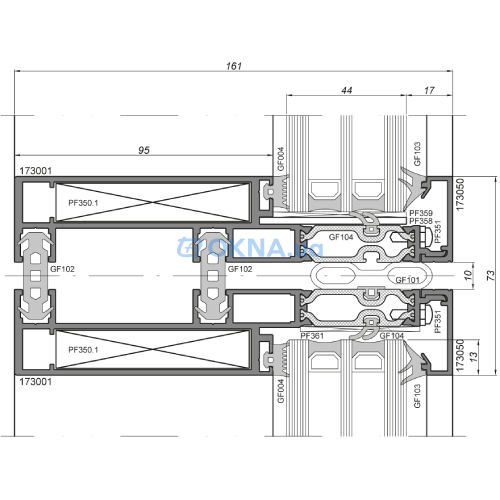 PROCURAL (Ponzio Polska) PROCURAL PF173N Profiles.