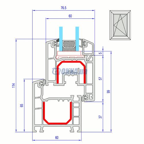 aluplast GmbH Ideal 2000 Профілі.