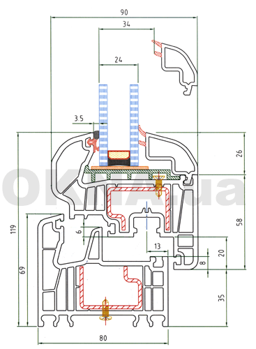 Профильная система Internova INTERNOVA 6000 Internova INTERNOVA 6000