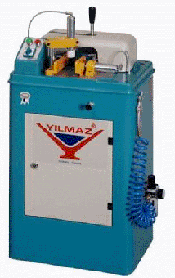 YILMAZ-KМ 211 Станок для обработки торцов импоста, с пневмат. прижимами и механ.подачей фрезы, 1-ножевой