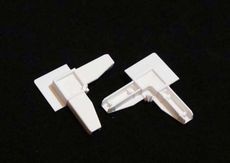 Соединительный уголок для рамного профиля Anvis под углом 90° наружная закатка