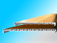 подоконник внутренний золотой дуб 100 мм