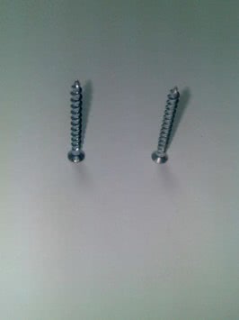 Саморез для ПВХ 4,0х40 ЦБ с насечками, без насечек