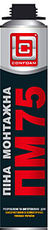 Mонтажная пена проф ПМ75, 750мл/840г