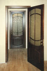 Подоконник из натурального дерева (сосна, ясень)