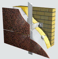 Подсистема оцинкованная под вентфасад