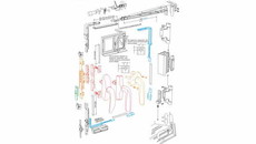 Повор.-откидн.комплект 4010.00 535-1200мм 100кг