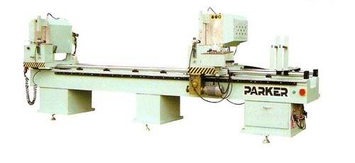 LJZ2-450х3700 Станок отрезной двухголовый для ПВХ и алюминиевых профилей