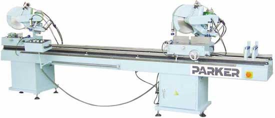 SJ02-3500 Станок отрезной двухголовый для ПВХ и алюминиевых профилей SJ02-3500 Станок отрезной двухголовый для ПВХ и алюминиевых профилей