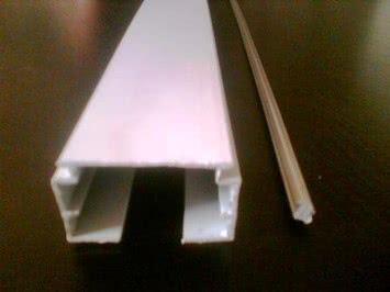 Алюминиевый профиль для вертикальных жалюзи
