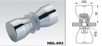 HDL-693 длина 30 мм диам. 32 мм отв. 12 мм